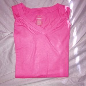 Neon Pink Workout Shirt